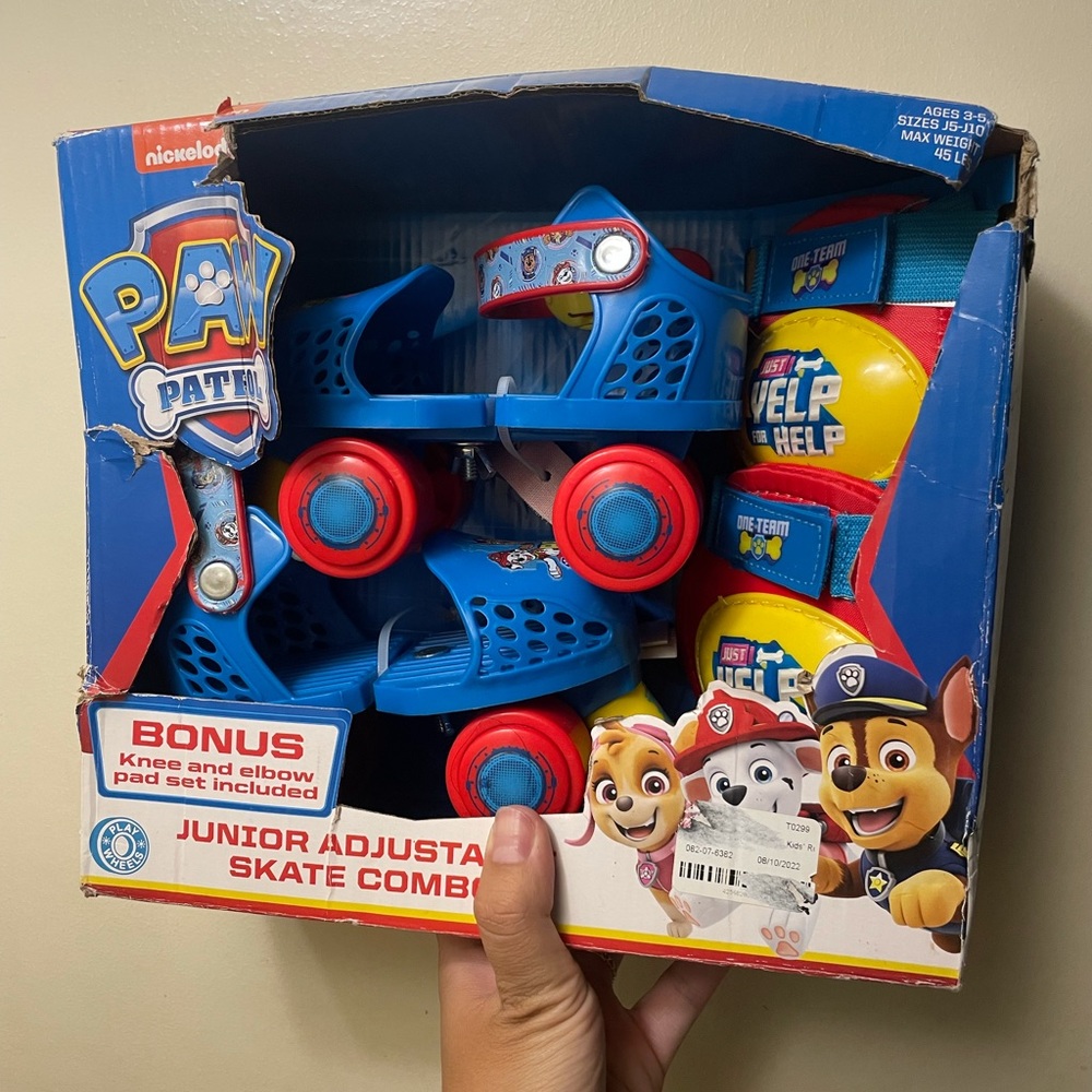 Paw Patrol Adjustable Skates